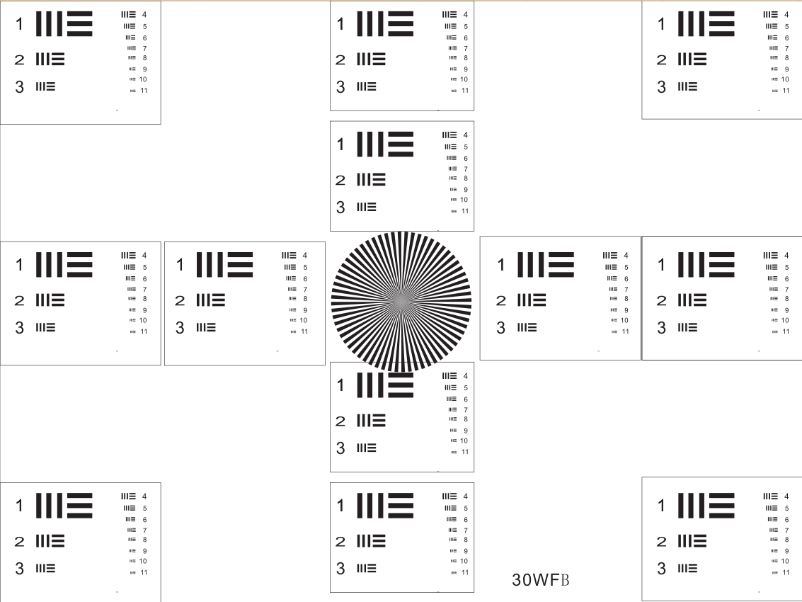 30WFB CHART 图卡